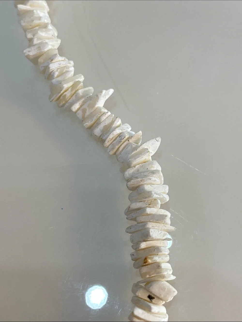 Puka shell necklace
